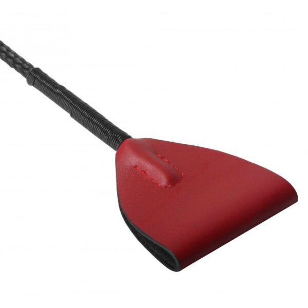 Red Leather Riding Crop - Image 5