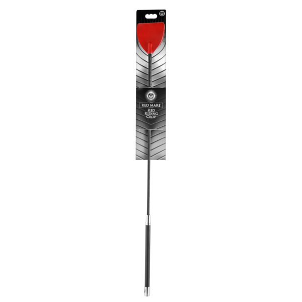 Red Leather Riding Crop - Image 7