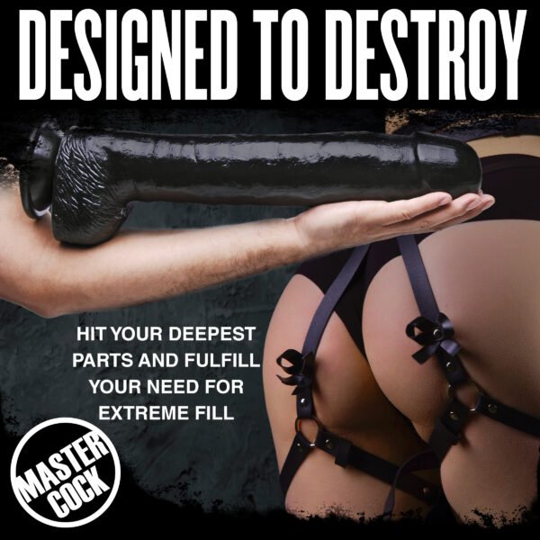 The Black Destroyer Huge 17 Inch Dildo - Image 6