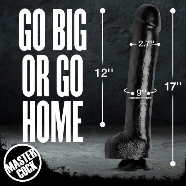 The Black Destroyer Huge 17 Inch Dildo - Image 4
