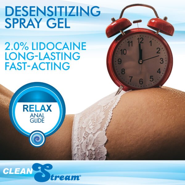 Cleanstream Relax Desensitizing Anal Lube 4 Oz - Image 6