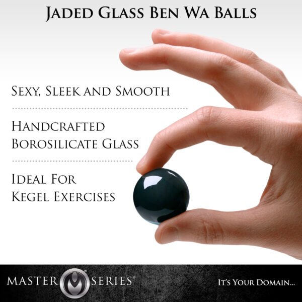 Jaded Glass Ben Wa Balls - Image 4