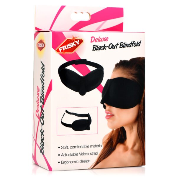 Frisky Deluxe Black Out Blindfold - Image 4