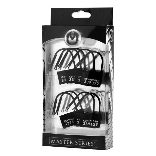 Keyholder 10 Pack Numbered Plastic Chastity Locks - Image 4