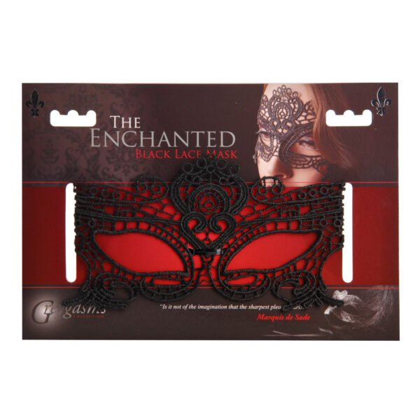 The Enchanted Black Lace Mask - Image 3
