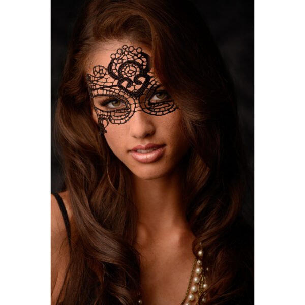 The Enchanted Black Lace Mask - Image 2