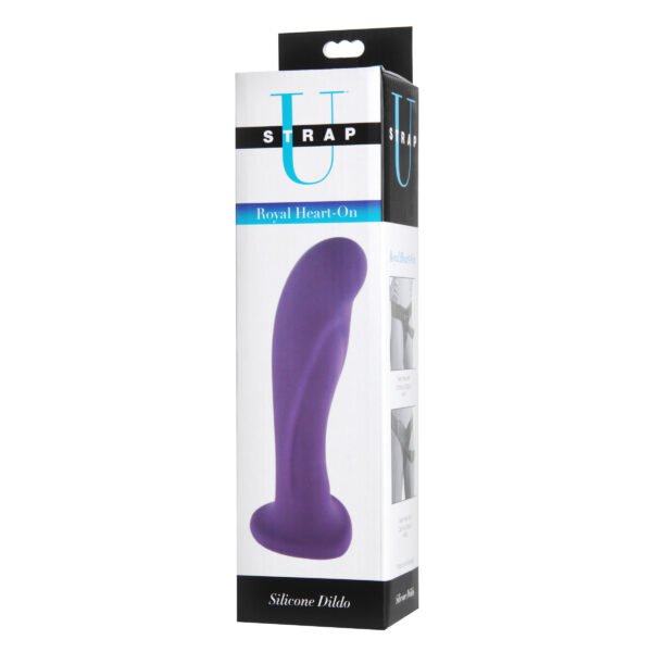 Royal Heart On Silicone Harness Dildo - Image 4