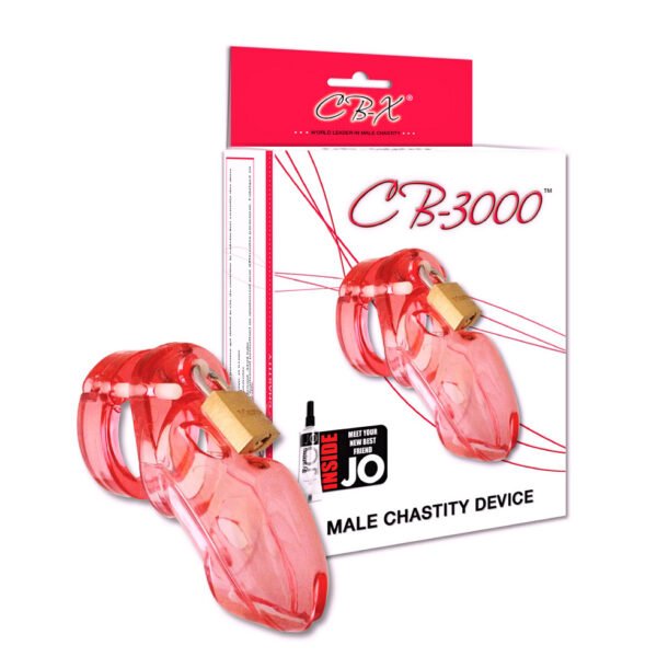 Cb3000 Pink Edition Chastity Cage - Image 2