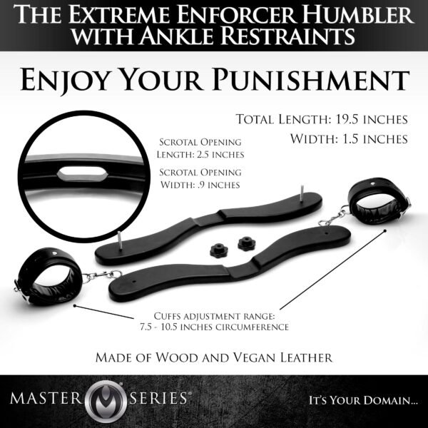 The Extreme Enforcer Humbler With Ankle Restraints - Image 4