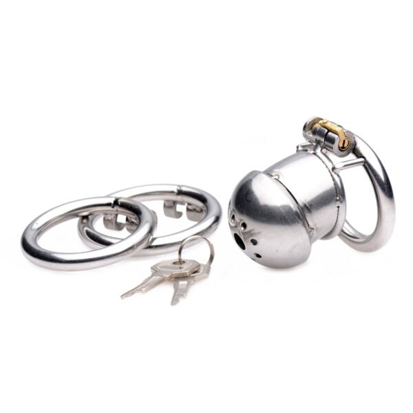 Exile Deluxe Locking Stainless Steel Confinement Cage - Image 2