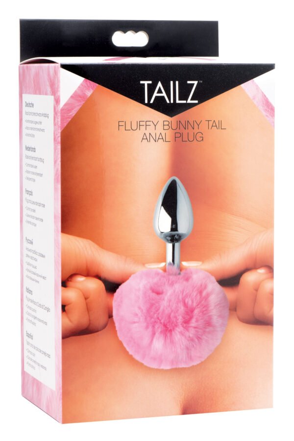 Fluffy Bunny Tail Anal Plug - Image 4