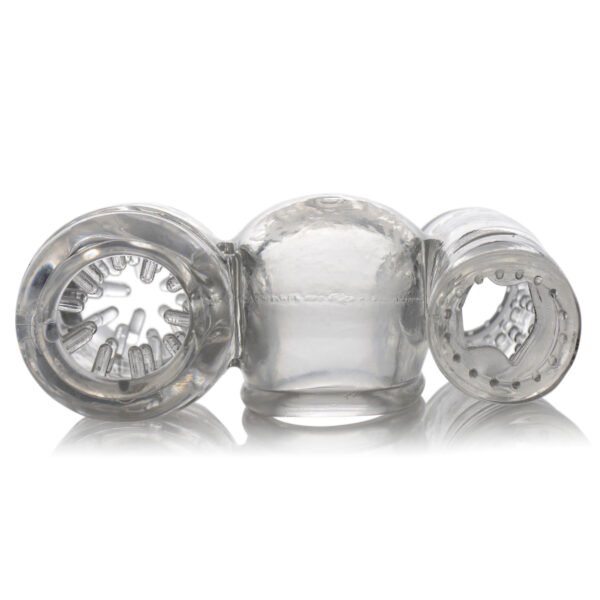 Twin Turbo Strokers 2 In 1 Wand Attachment For Men - Image 4