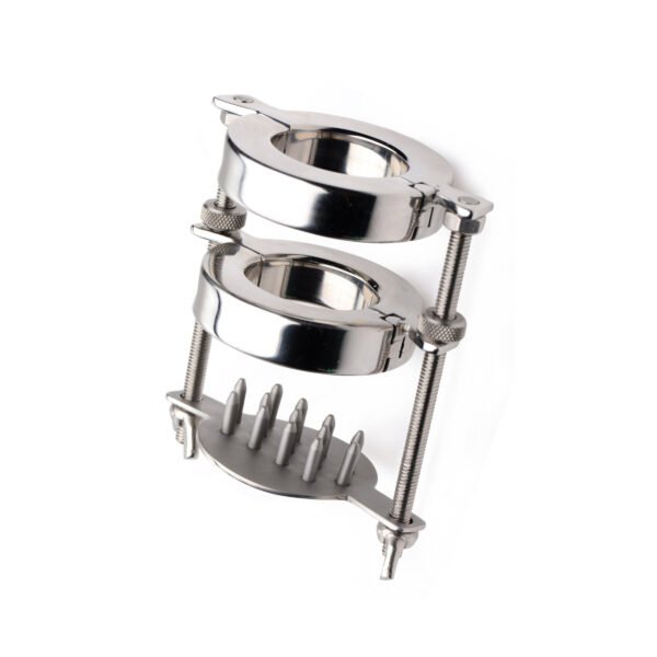 Stainless Steel Spiked Cbt Ball Stretcher And Crusher - Image 3
