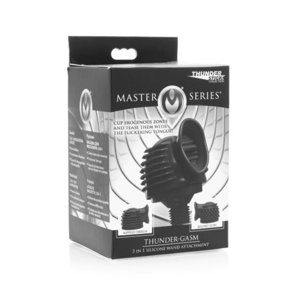 Thunder-gasm 3 In 1 Silicone Wand Attachment - Image 5