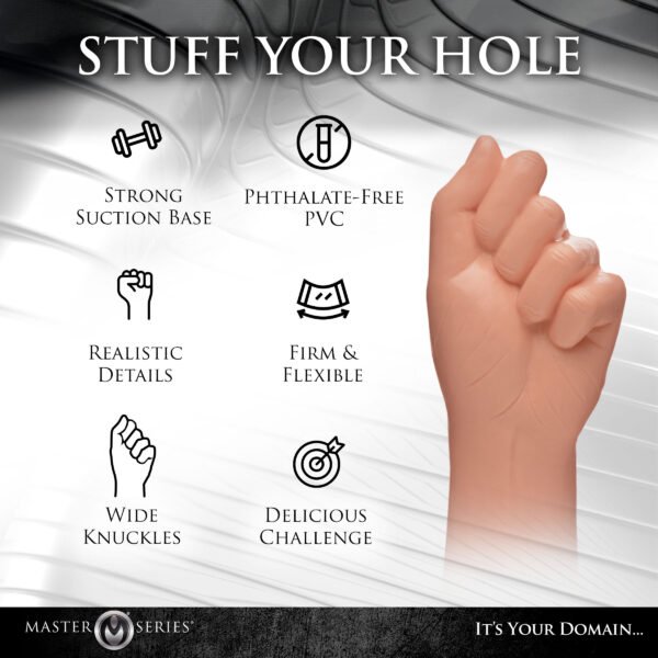 Knuckles Small Clenched Fist Dildo - Image 6