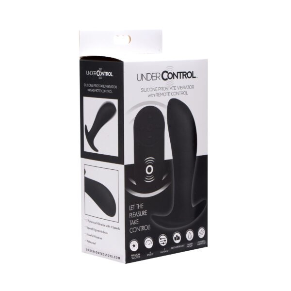 Silicone Prostate Vibrator With Remote Control - Image 6