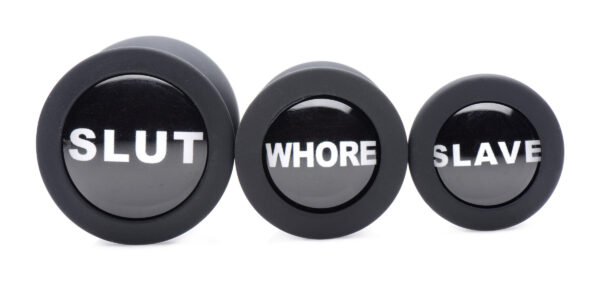 Dirty Words Anal Plug Set - Image 5