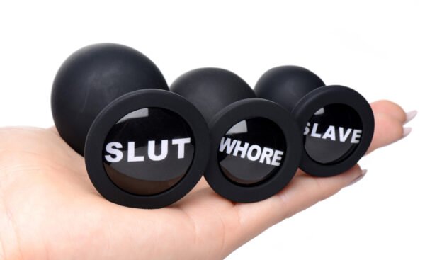 Dirty Words Anal Plug Set - Image 2