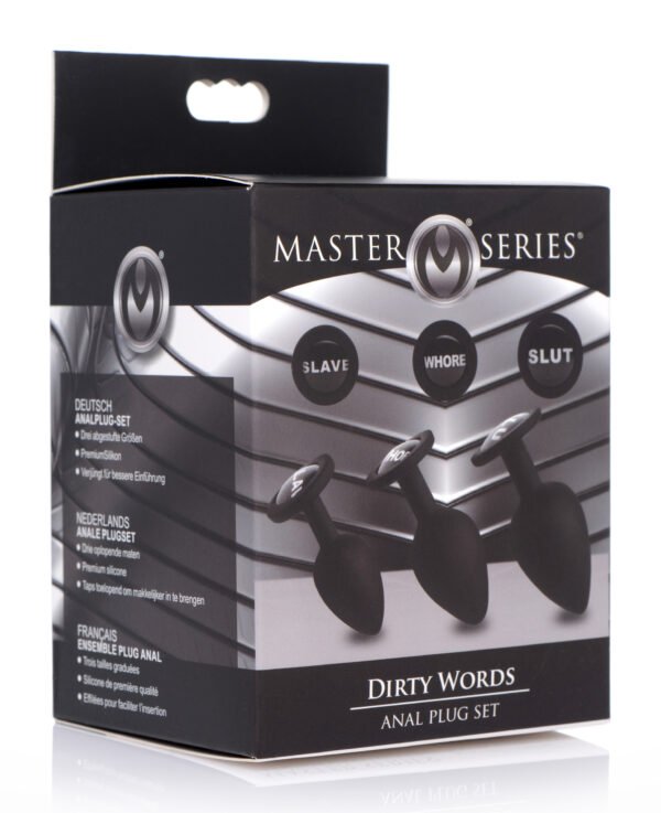 Dirty Words Anal Plug Set - Image 6