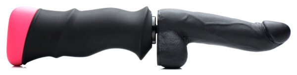 Mega-pounder Hand-held Thrusting Silicone Dildo - Image 4