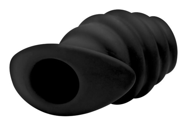 Hive Ass Tunnel Silicone Ribbed Hollow Anal Plug - Image 4