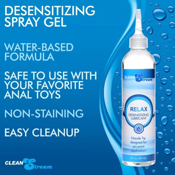 Relax Desensitizing Lubricant With Nozzle Tip - Oz. - Image 4