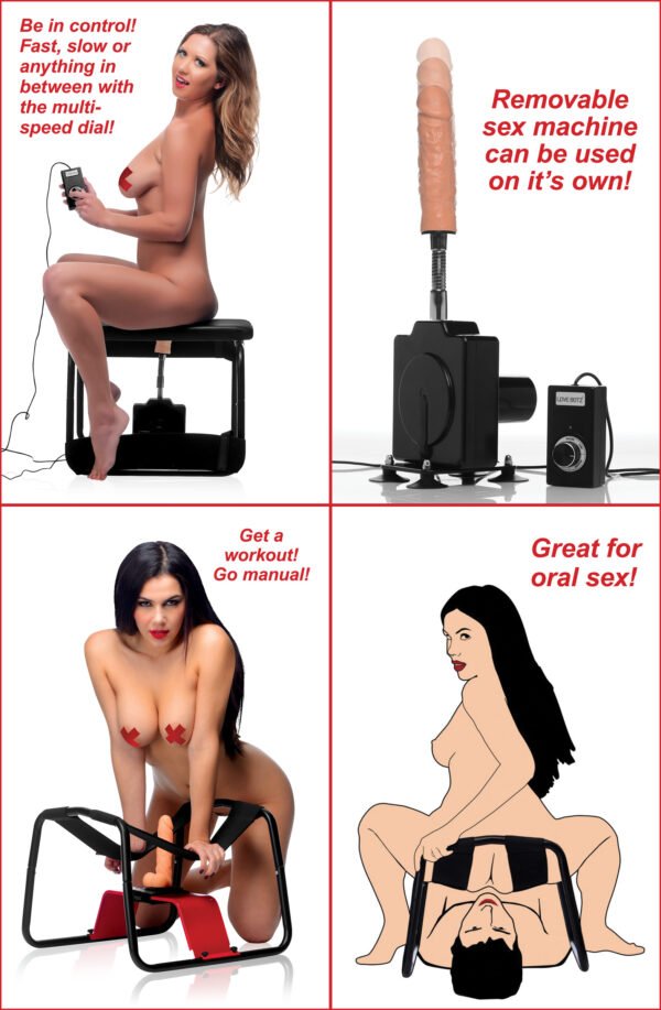 4 In 1 Banging Bench With Sex Machine - Image 3