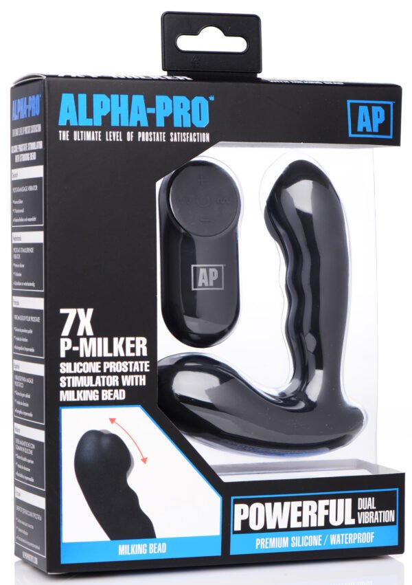 7x P-milker Silicone Prostate Stimulator With Milking Bead - Image 8