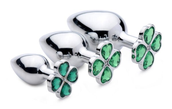 Lucky Clover Gem Anal Plug - Image 5