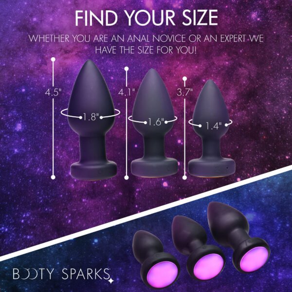 7x Light Up Rechargeable Anal Plug - Image 7