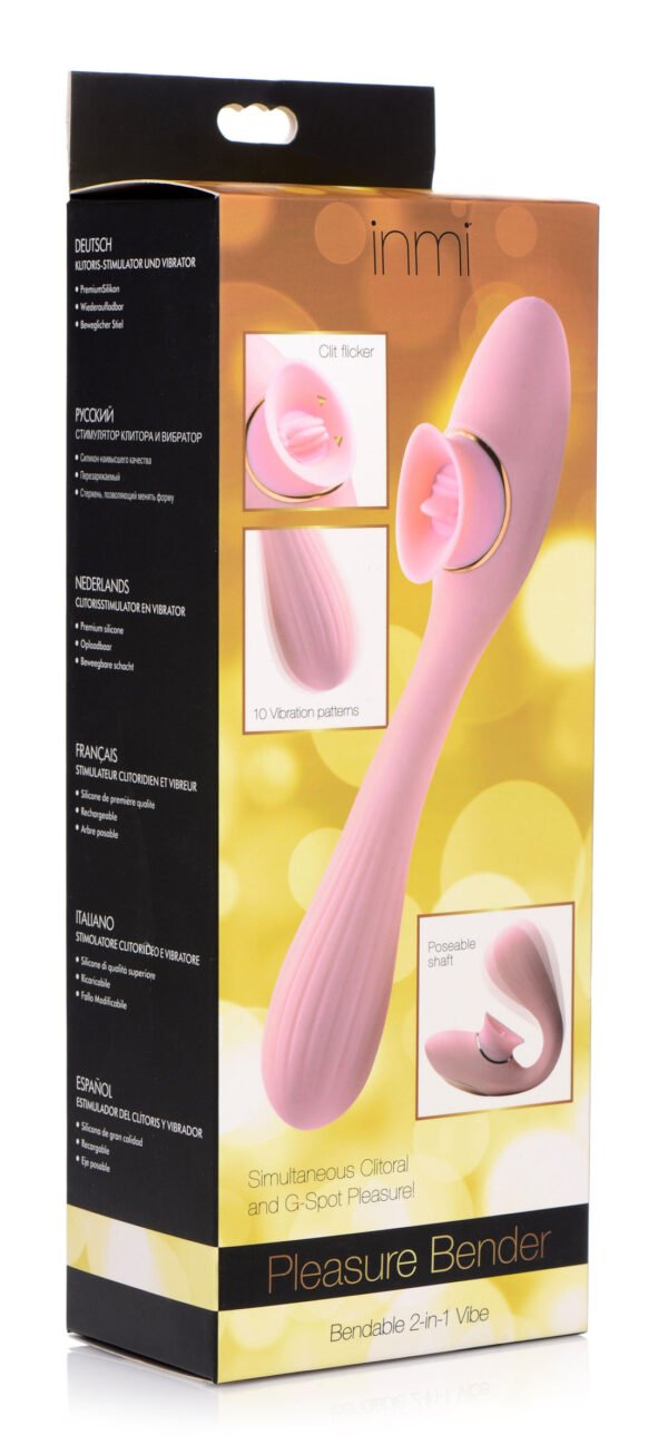 Pleasure Bender Bendable 2-in-1 Vibe - Image 9
