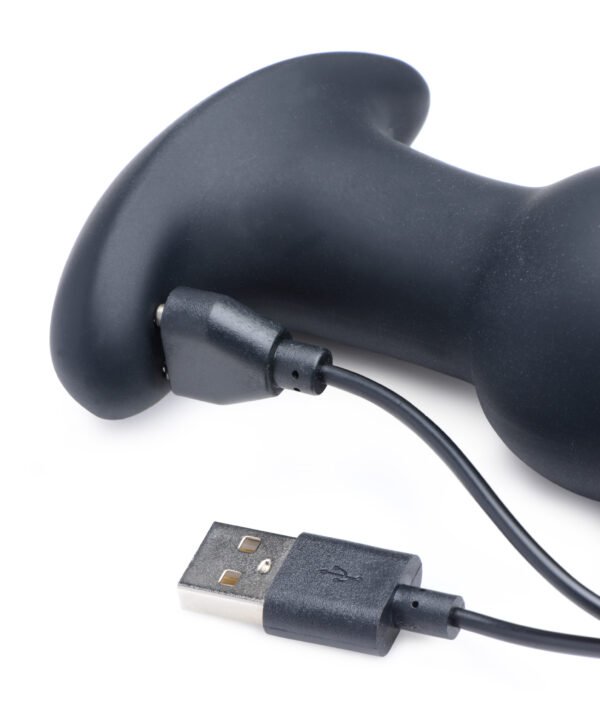 Gyro-m 10x Curved Rimming Plug With Remote Control - Image 4