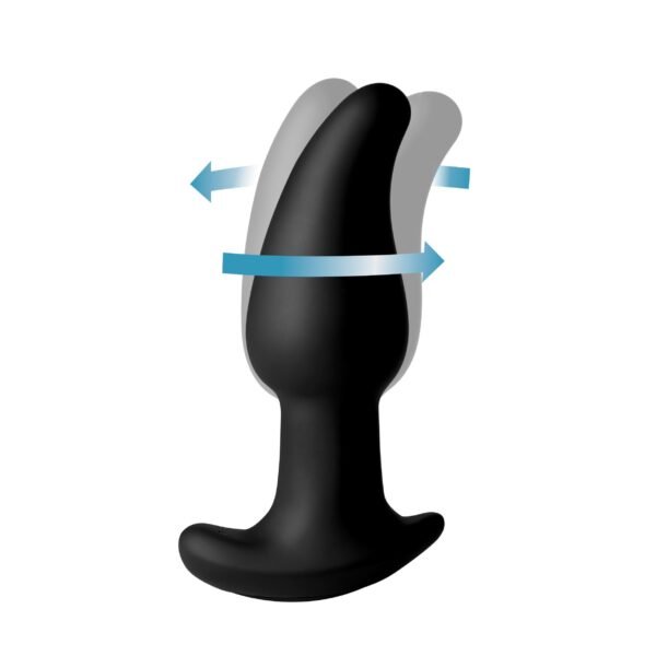 Gyro-m 10x Curved Rimming Plug With Remote Control - Image 3