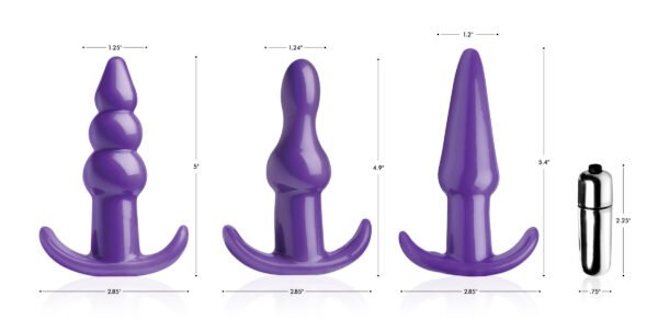 Thrill Trio Anal Plug Set - Image 3