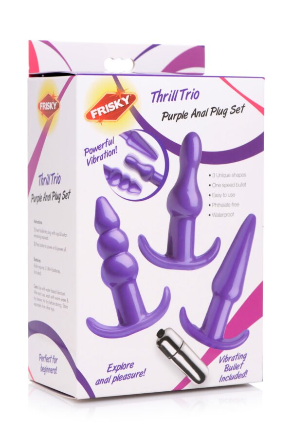 Thrill Trio Anal Plug Set - Image 4