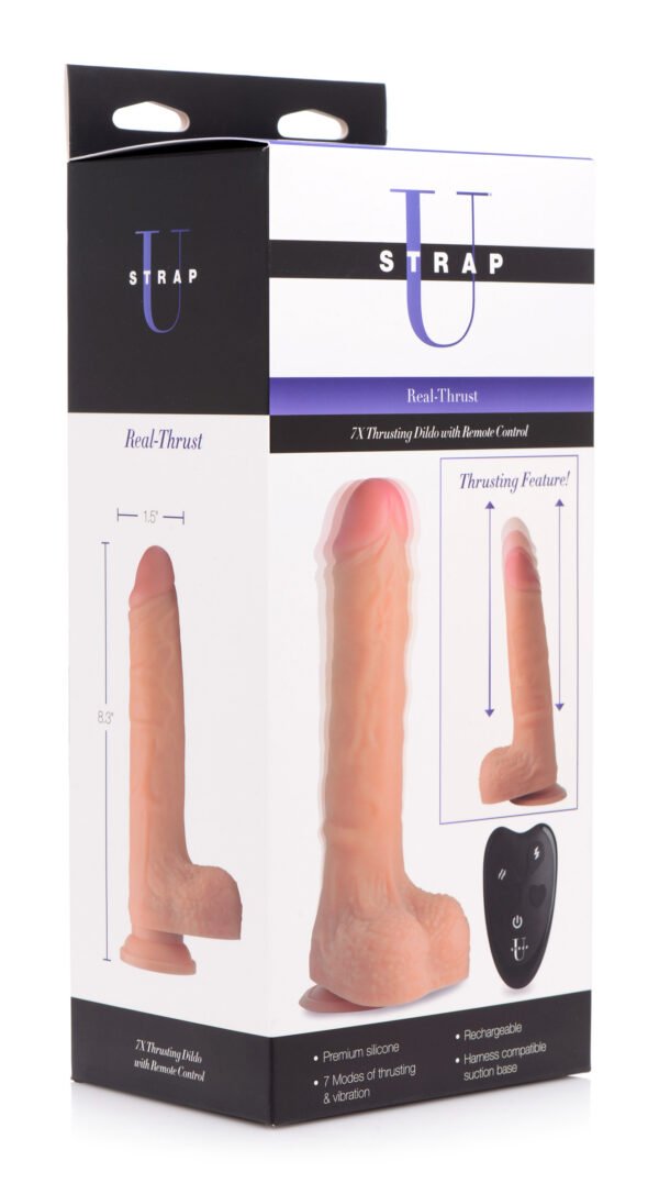 7x Thrusting Dildo With Remote Control - Image 8
