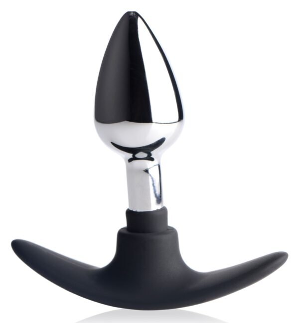 Dark Invader Metal And Silicone Anal Plug - Image 7