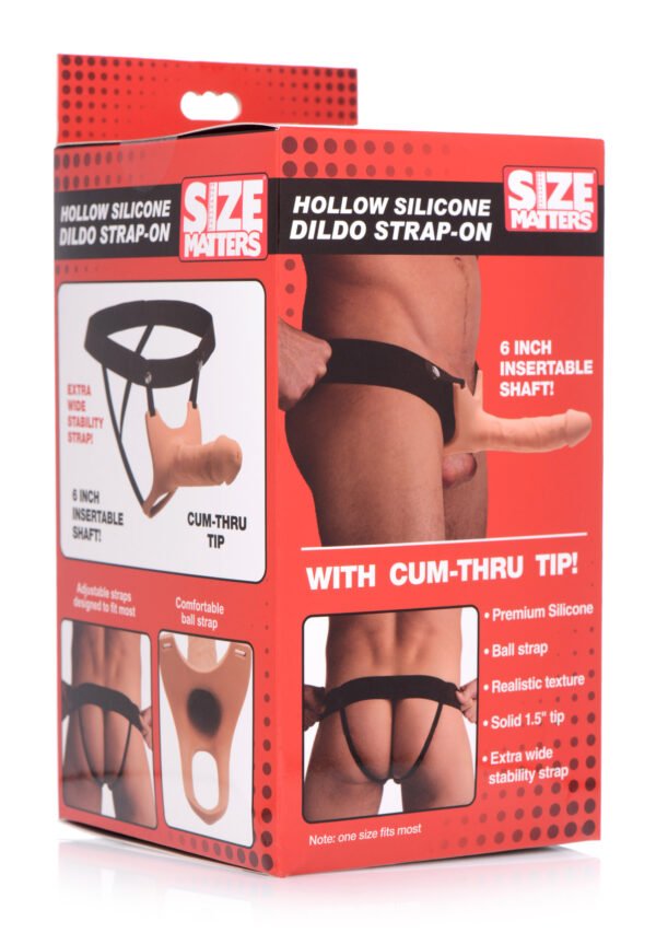 Hollow Silicone Dildo Strap-on - Image 7