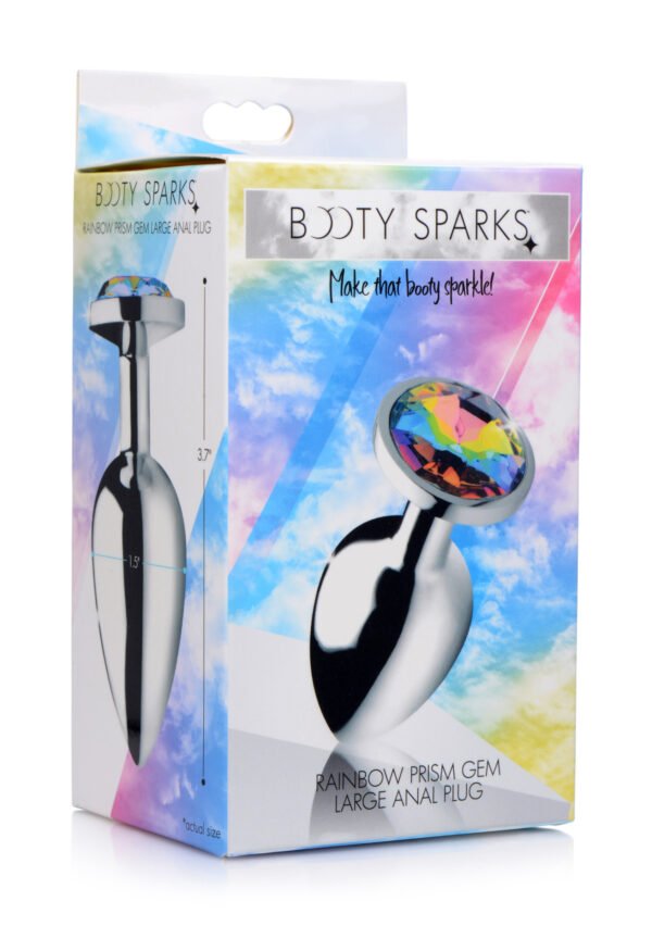 Rainbow Prism Gem Anal Plug - Image 4