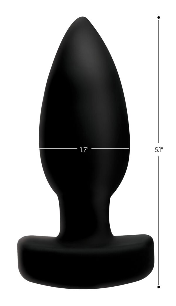 The Taper 10x Smooth Silicone Remote Control Vibrating Butt Plug - Image 4