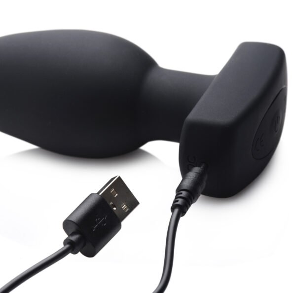 The Taper 10x Smooth Silicone Remote Control Vibrating Butt Plug - Image 7