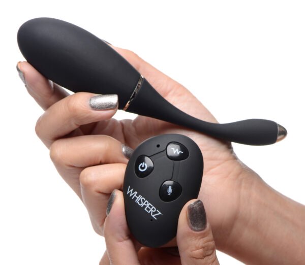 Voice Activated 10x Vibrating Egg With Remote Control - Image 2