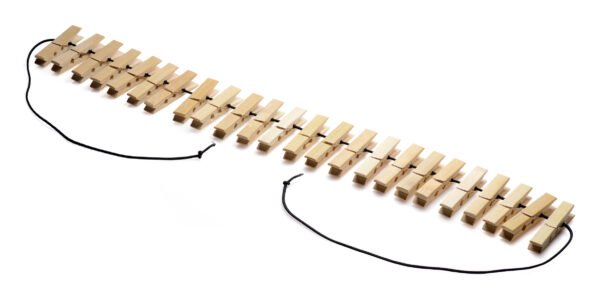 Firecracker Clothespin Body Zipper - Image 3