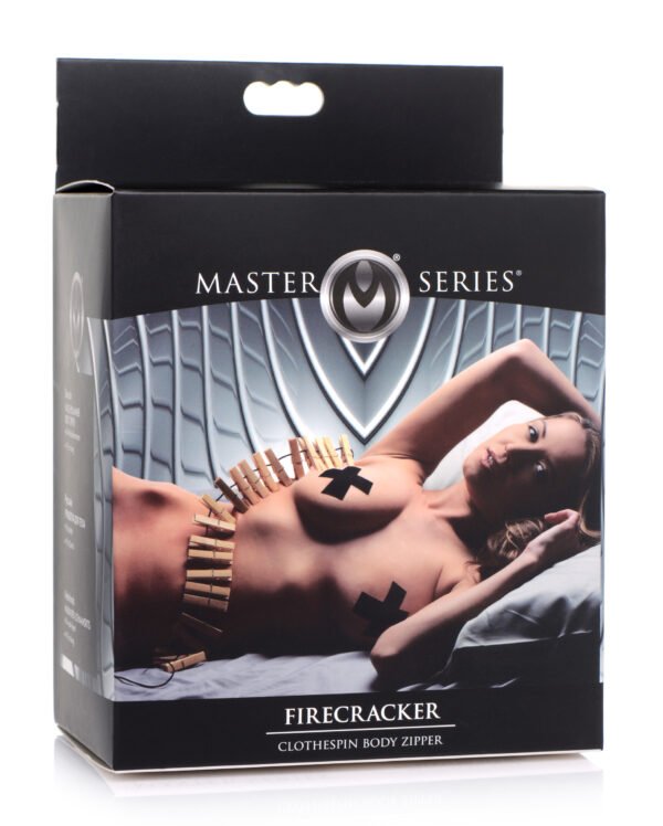 Firecracker Clothespin Body Zipper - Image 7