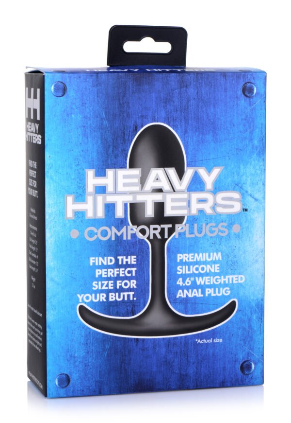 Premium Silicone Weighted Anal Plug - Image 9
