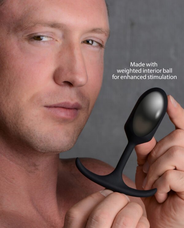Premium Silicone Weighted Anal Plug - Image 4