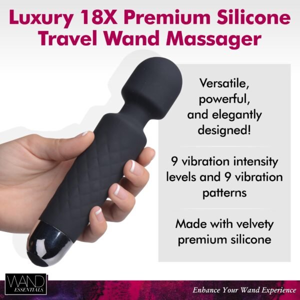 18x Luxury Silicone Travel Wand - Image 2