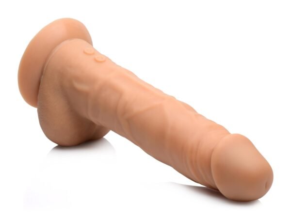 Power Pounder Realistic Thrusting Silicone Dildo - Image 5