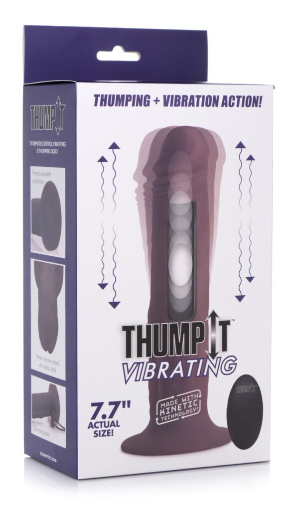 7x Remote Control Vibrating And Thumping Dildo - Image 9