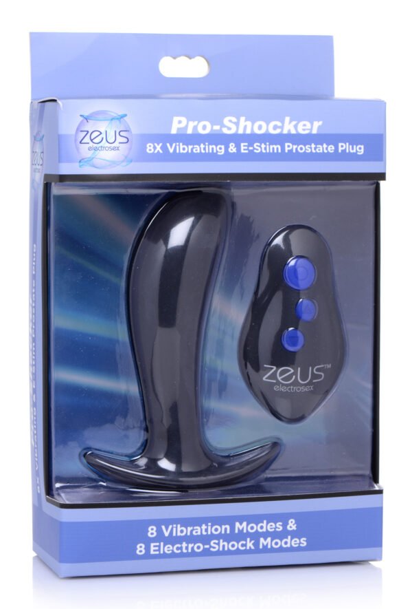 64x Pro-shocker Vibrating And E-stim Prostate Plug - Image 6